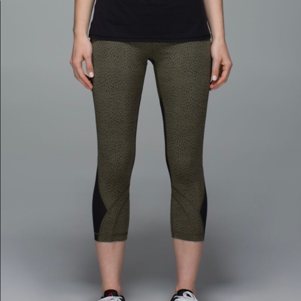 Lululemon Run Inspire Crop II *Full-On Luxtreme Legging
